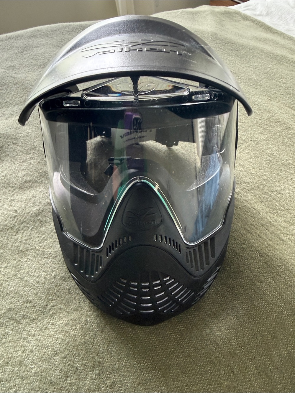 Full Face Protective VR/AR Mask - Black